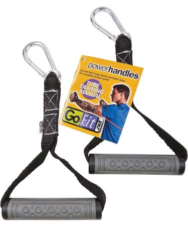 Buy GoFit Pro Black Power Handles (GF-STHC) | Durable & Ergonomic Fitness Equipment for International Shipping - Buy Online on GoSupps.com