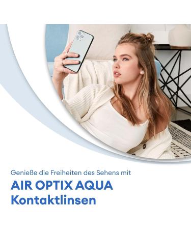 Buy Air Optix Aqua Monthly Soft Contact Lenses - 6 Pieces BC 8.6mm DIA 14.2mm +5.75 Diopters | International Shipping Available - Buy Online on GoSupps.com