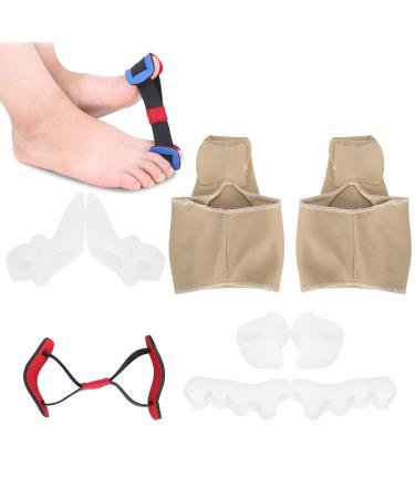 Bunion Corrector Kit | Foot Hallux Valgus Corrector with Toe Separators - High Elasticity - Buy Online on GoSupps.com