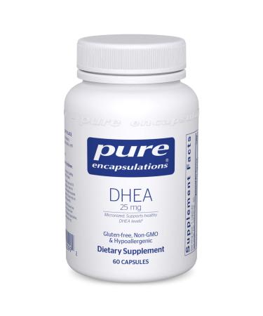 Pure Encapsulations DHEA 25 mg - 60 Capsules