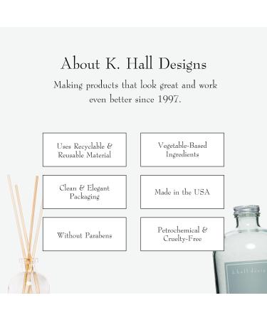 K. Hall Designs Coconut Vanilla Hand Soap | Natural Plant-Based Liquid Soap for Kitchen & Bathroom | 12 fl oz - Buy Online on GoSupps.com