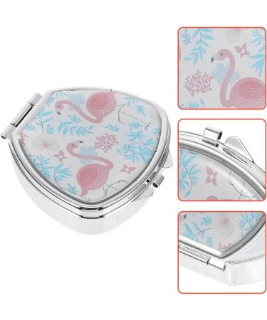 GLEAVI Portable Pill Box - Cute 2-Compartment Travel Medicine Organizer for Purse & Pocket - Decorative Metal Vitamin Case (Swan - Buy Online on GoSupps.com