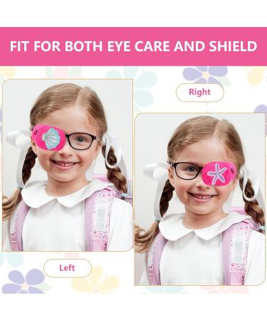 2 Piece Reusable Eye Patches for Kids with Glasses - Treating Lazy Eye & Strabismus - Soft Amblyopia Eye Patch for Girls and Boys - Buy Online on GoSupps.com