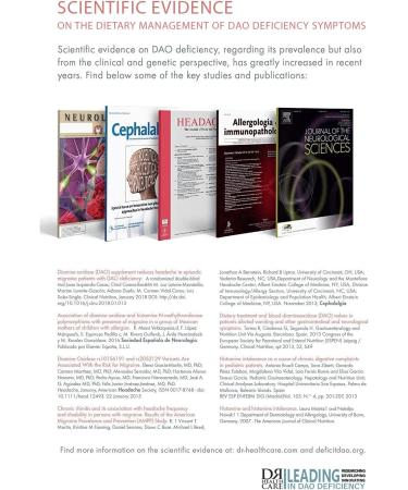 DAOfood - Dietary Management of DAO Deficiency - 60 Gastro-Resistant Tablets for Optimal Enzyme Support | Shop Internationally Now - Buy Online on GoSupps.com