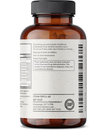 Futurebiotics Super B 100 Sustained Release Vitamin B Complex Non-GMO 60 Vegetarian Tablets 60 Count (Pack of 1) - Buy Online on GoSupps.com