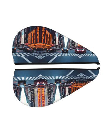 Buy New York City SamLng Coral Velvet Dry Hair Cap - Ideal for Home Travel Pool Parties & More | Fast International Shipping - Buy Online on GoSupps.com
