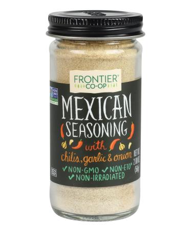 Frontier Natural Products Mexican Seasoning With Chilis Garlic & Onion 2.00 oz (56 g)