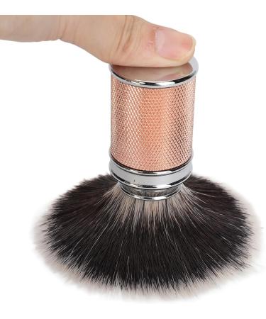 Men's Shaving Brushes - Nylon Hair Salon Brush Aluminum Alloy Handle Synthetic Foam Tool - Perfect Father's Day & Gift for Friends - Rose Gold - Buy Online on GoSupps.com