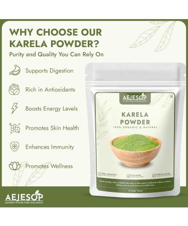 AEJESOP Karela Powder | Bitter Melon | Momordica Charantia 7 oz/ 200 gm - Buy Online on GoSupps.com
