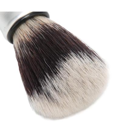 Handmade Shaving Brush for Men | Easy Cleaning & Fast-Drying | Long-Lasting Beard & Hairdressing Brush with Curved Aluminum Handle - Buy Online on GoSupps.com