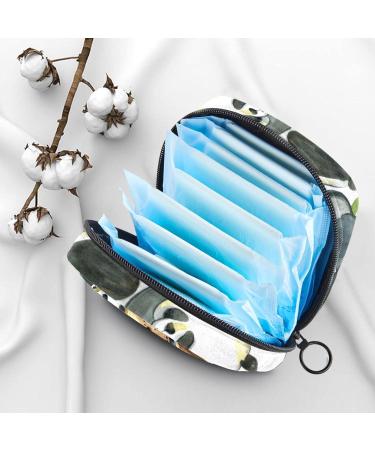 Menstrual Pad Bag with Zipper | Stylish Tampon & Napkin Pouch for Women & Girls - Panda Lay Tree - Buy Online on GoSupps.com