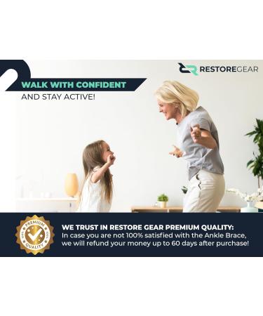 Best Ankle Braces for Sprains - Lightweight Support for Men & Women | Basketball & Volleyball - Fast International Shipping - Buy Online on GoSupps.com