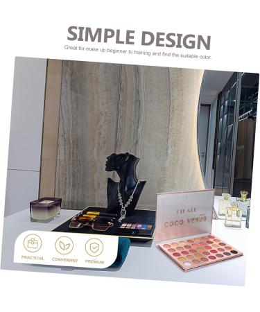 WOONEKY 35 Makeup Accessories Matte Eyeshadow Compact Eyeshadow Palette Cosmetic Pallet Eyeshadow Powder - Buy Online on GoSupps.com