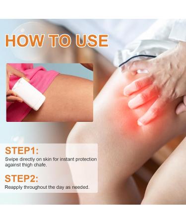  Futuhada Anti-Chafing Thigh Stick Chafing Prevention Thigh Cream Anti-Chafing Stick Prevents Friction and Irritation - Buy Online on GoSupps.com