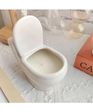 Scented Toilet Style Soy Candles - Funny Romantic Gifts for Valentine's Day Christmas & Birthdays | Aromatherapy Candle for Bedroom Office & Bar - Buy Online on GoSupps.com