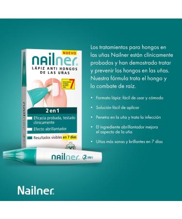 NAILNER L piz Anti-hongos U as 2 en 1 4ML - Buy Online on GoSupps.com