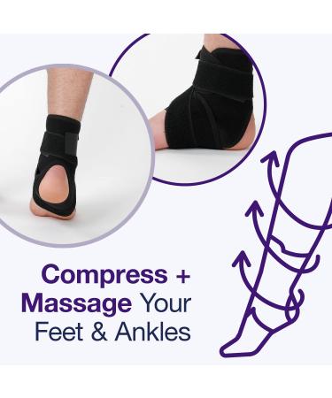 Armor Elastic Compression Ankle Brace - Adjustable Warming & Micro-Massage - Ideal for Men & Women | International Shipping Available - Buy Online on GoSupps.com