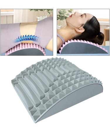 Generic Portable Lumbar Support Device for Muscle Relaxation And Posture Correction Gray - Buy Online on GoSupps.com