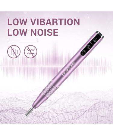 MelodySusie Cordless Nail Drill - Rechargeable Electric Efile Kit for Acrylic Gel Nails - Purple - Buy Online on GoSupps.com