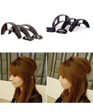 Frcolor Hair Bumpit - Volume Beehive Hair Bump Pad (Pack of 5 Black) for Effortless Style - International Shipping Available - Buy Online on GoSupps.com