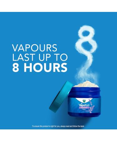 Vicks VapoRub Nasal Decongestant Cough Suppressant Relief from Cold Aches & Pains Chest Rub Ointment Lavender scent 50 g/57 mL 57 ml (Pack of 1) Lavender - Buy Online on GoSupps.com
