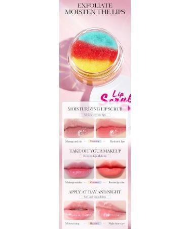 Lip Scrub Moisturizing Hydration Lip Balm Care Assorted Shades Natural Organic Formula Lightweight Smooth Hydrating Natural Lip Moisturizer for Dry Cracked Lips - Buy Online on GoSupps.com