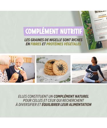  Plan te au Naturel Nigella seeds 500g - Buy Online on GoSupps.com