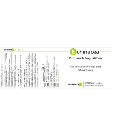 Echinacea Purpurea & Angustifolia * 300 mg / 60 capsules * Titled as echinacosides (2%) and chicoric acid (4%) - Buy Online on GoSupps.com