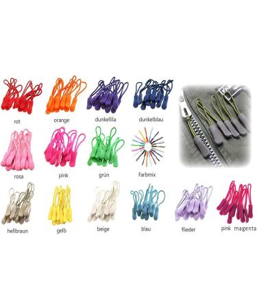 10 Zipper Loops Pullers - Black Zipper Extensions for Easy Use | Quality Zipper Accessories - Buy Online on GoSupps.com