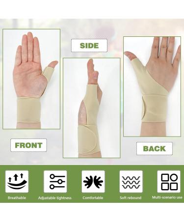 Buy Wrist Brace with Thumb Support - Arthritis Pain Relief & Compression Sleeve for Optimal Comfort - Buy Online on GoSupps.com