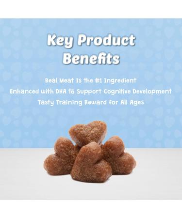 Blue Buffalo Wilderness High Protein Grain Free Natural Puppy Dry Dog Food (Chicken) 10.8 Kg Bag + BLUE Bits Natural Soft-Moist Training Dog Treats (Turkey Recipe) 113g Bag Dry Dog + Dog Treats 113g High Protein Grain Free Puppy Chicken - Buy Online on GoSupps.com