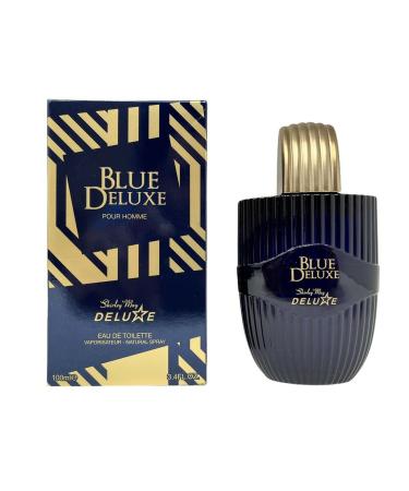 SHIRLEY MAY Deluxe Blue Deluxe For Men Eau de Toilette 3.4 fl. oz. EDT For Men