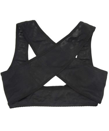 1PC women Breast farming Corrector support belt body shaper corset shoulder support for the healthcare s/m/l/xl/xxl (color: beige size: large) black XL