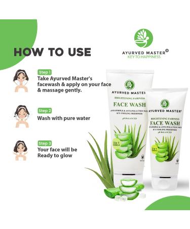 Buy Anti Pimple & Anti Pollution Brightening Face Wash - Icy Cool Freshness | Small Size - Buy Online on GoSupps.com