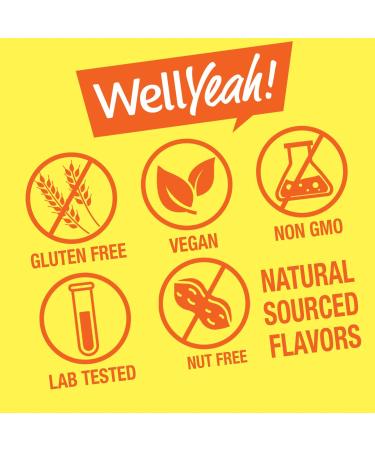WellYeah Kids Vitamin D3 Gummies - 1000 IU - Bone Strength & Immunity Support - Non-GMO Gluten-Free - Strawberry Flavor - 60 Servings - Buy Online on GoSupps.com
