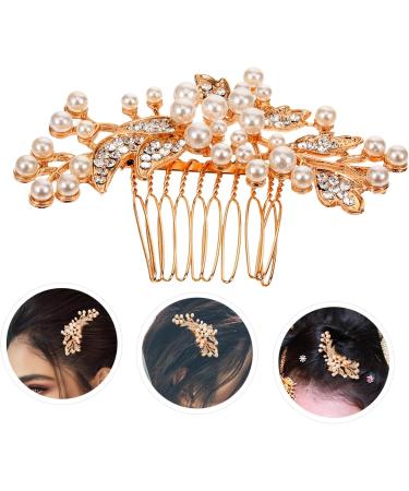 PLAFOPE Pearl Hair Side Comb Wedding Hair Side Comb Bridal Hair Accessories Hair Side Comb for Women Wedding Hair Accessories for Bride Bridal Hair Side Comb Bride Hair Side Comb Hair Comb - Buy Online on GoSupps.com