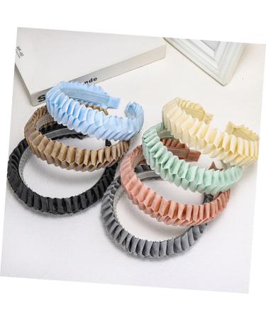 FRCOLOR 1pc Cloth Hair Hoop Yarn Hair Hoop Color Hair Hoop Fabric Headbands Comfortable Hair Hoops Knot Hair Hoop Hair Accessories Silk Scrunchies for Hair Assorted Color Hair - Buy Online on GoSupps.com