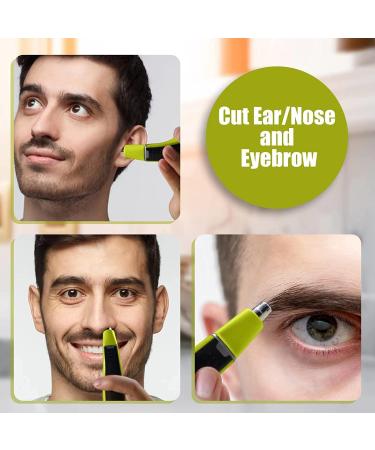 Replacement Heads for Nasal Ear & Eyebrow Trimmers | Compatible with Philips Norelco OneBlade & OneBlade Pro - 2 Pack - Buy Online on GoSupps.com