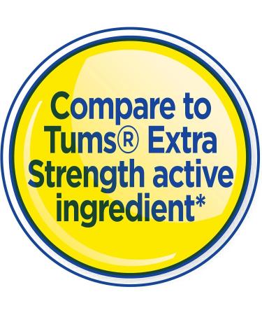 Ravazzi Equate Extra Strength Antacid Chewable Wintergreen Tablets Over The Counter 750 mg 96 Ct - Buy Online on GoSupps.com