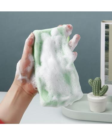 Refongyabo Exfoliating Soap Pouch 3 Pack with Waterproof Hooks - Shower Soap Bags for Foaming Net and Soap on Rope (3 Colors) - Buy Online on GoSupps.com