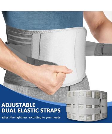 Back Brace for Lower Back Pain Relief | Lumbar Support for Sciatica Herniated Disc & Scoliosis (XL) - Adjustable Back Support Belt for Men & Women - Buy Online on GoSupps.com