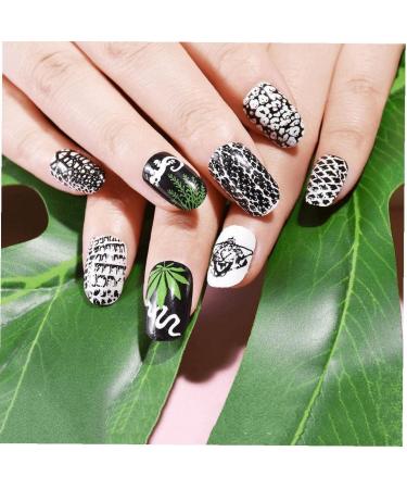 Buy Nail Stamping Plate - Animal Pattern Nail Art Template for Perfect Designs | International Shipping Available - Buy Online on GoSupps.com