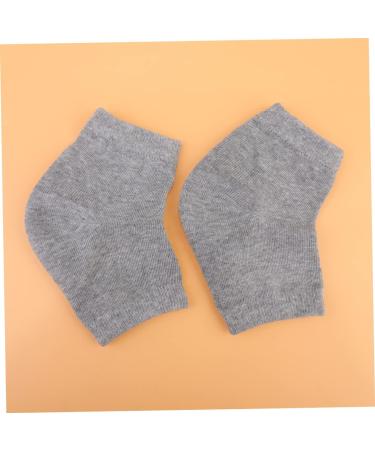 POPETPOP 6 Pairs Gel Heel Sleeves Feet Cracked Socks Mens Socks Gel Foot Socks Dry Feet Socks Man Socks Stocking Stuffers for Guys Heel Socks Moisturizing Casual Socks Men and Women - Buy Online on GoSupps.com