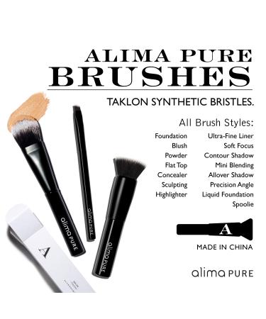 Alima Pure Foundation Brush - Premium Makeup Brush for Flawless Application | International Shipping Available - Buy Online on GoSupps.com