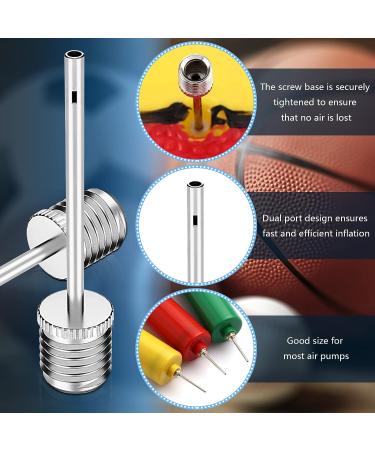 Stainless Steel Basketball Pump Needles Set with Storage Box - 20pcs - Buy Online on GoSupps.com