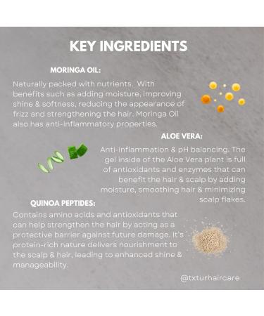 Bond Repair Shampoo for All Textured Hair | Hydrating & Gentle Cleanser for Waves Coils Kinks & Curls - 12 Fl Oz - Buy Online on GoSupps.com