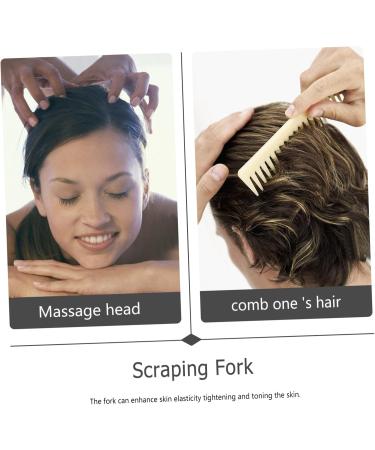 Tovinanna 2 Sets Massage Device - Jade Gua Sha Facial Spatula & Scalp Tool | Pink Massage Board for Scraping & Care - Buy Online on GoSupps.com