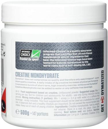 Dymatize Sport Supplementen Standard Creatine Monohydrate Powder 500g Standard - Buy Online on GoSupps.com