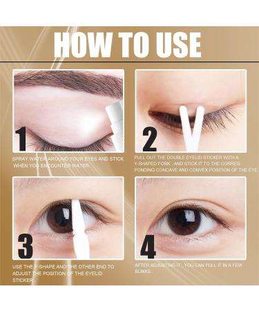 Eyelid Tape for Hooded Eyes 480 pcs Double Eyelid Stickers for Droopy & Uneven Invisible Eyelid Lift Strips Eyelid Lift Strips Lids by Design Eyelid Strips Waterproof & Sweat Resistant Eye Lift - Buy Online on GoSupps.com