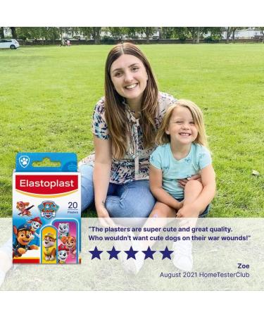 Elastoplast Paw Patrol Plasters - Assorted Sizes (20 Pieces) | Kid-Friendly First Aid Plasters with Fun Designs - Buy Online on GoSupps.com